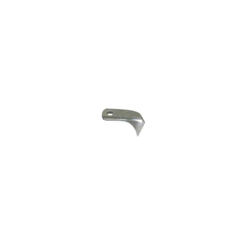 Set 50 coltelli a paletta spessore 3 mm per trincia erba frontale PERUZZO