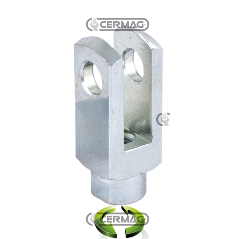 Fourche à trou fileté à tige rotative filetage M6x1 COMPATIBLE - 63478