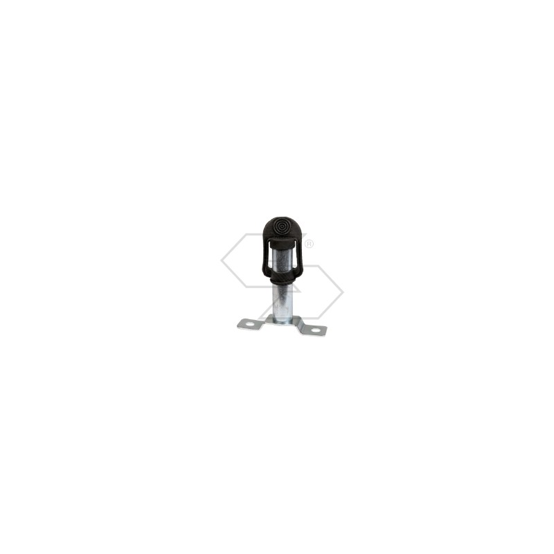 Bracket with central bracket for agricultural tractor beacon