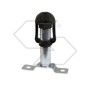 Bracket with central bracket for agricultural tractor beacon