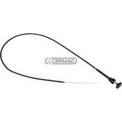 Cable de parada motor con pomo STOP rojo Longitud total 1200 mm COMPATIBLE - 60022 | NewgardenAgri.com