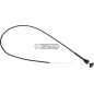 Cavo arresto motore completo con pomello nero Lunghezza 1110 mm COMPATIBILE - 60807