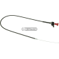 Complete engine stop cable with red knob Length 420 mm COMPATIBLE - 62389