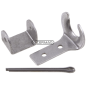 Complete galvanized attachment plate for items 60124-60125 COMPATIBLE - 65401