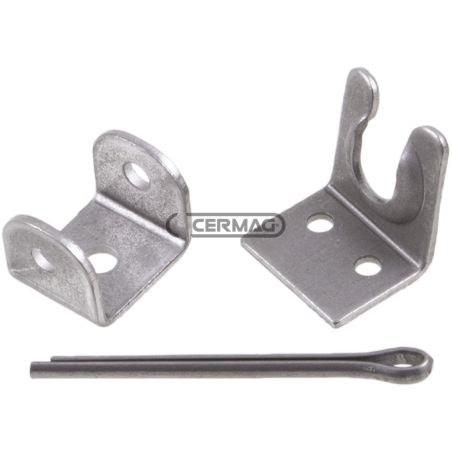 Placa de fijación completa galvanizada para artículos 60126 COMPATIBLE - 65402 | NewgardenAgri.com
