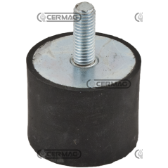 Antivibración cilíndrico rosca MACHO/HEMBRA Diámetro 50 mm Rosca M10 COMPATIBLE - 62455 | NewgardenAgri.com