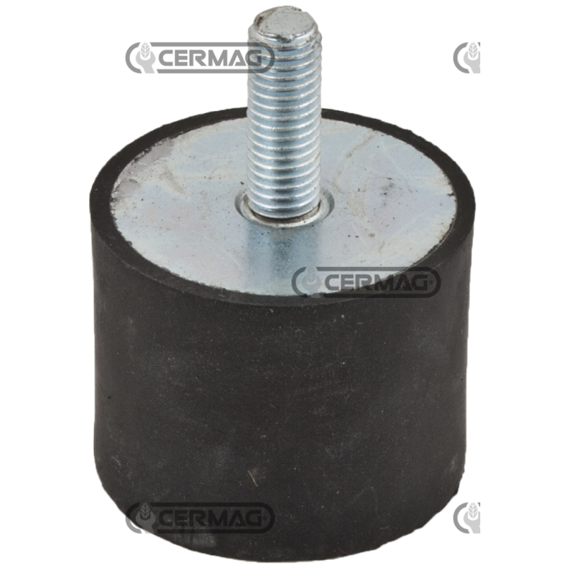 Filetage cylindrique anti-vibration MALE/FEMELLE Diamètre 50 mm Filetage M10 COMPATIBLE - 62455
