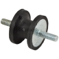 MALE/MALE threaded vibration damper Diameter 40 mm M8x20 thread COMPATIBLE - 60151