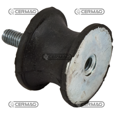 Amortisseur de vibrations fileté MALE/FEMELLE Diamètre 40 mm Filetage M8x20 COMPATIBLE - 60153 | NewgardenAgri.com