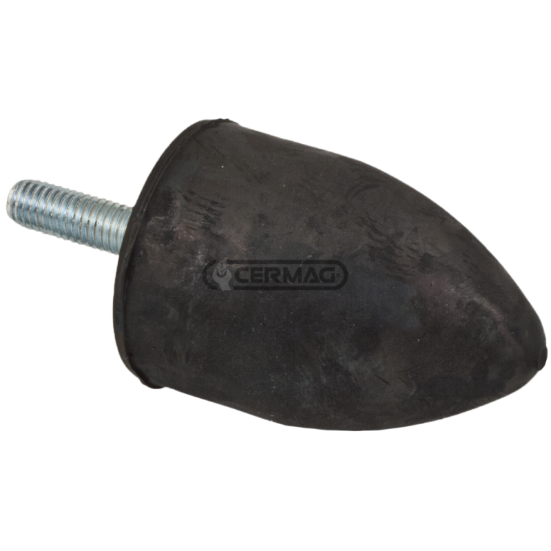 Antivibrante speciale parabolico Altezza 60 mm Filetto M10x27 COMPATIBILE - 60697