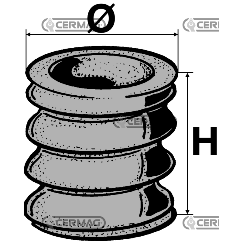 SOFFIETTO PER SEDILE FIAT COMPATIBILE - 60842
