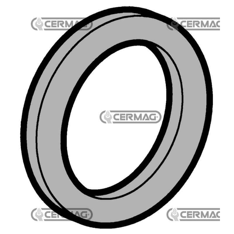 Bague en CAOUTCHOUC support réservoir de carburant FIAT COMPATIBLE - 61829