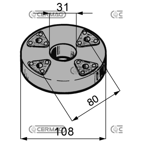 TRANSMISSION JOINTS FOR FIAT - NEW HOLLAND COMPATIBLE - 60859 | NewgardenAgri.com