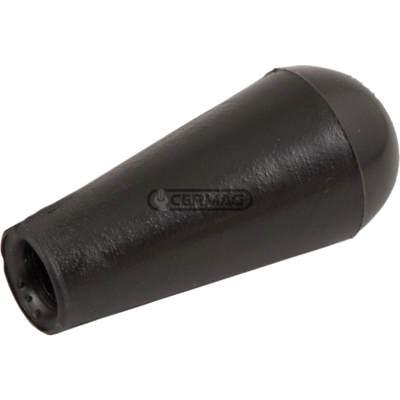 Round head knob with smooth internal hole L 56 mm Internal diameter 10 mm COMPATIBLE - 60196