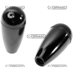 Pomo baquelita con agujero roscado interior F M10x1,5 COMPATIBLE - 61858 | NewgardenAgri.com