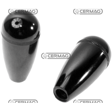 Pomo baquelita con agujero roscado interior F M10x1,5 COMPATIBLE - 61858 | NewgardenAgri.com