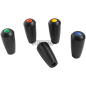 Pomolo per leve con tappo colorato Colore tappo Arancio COMPATIBILE - 63528