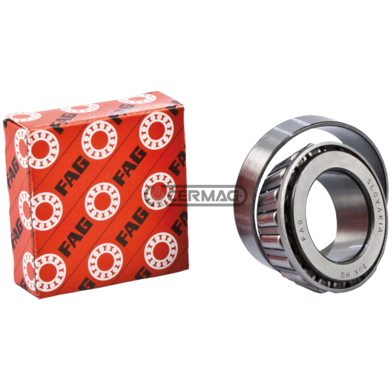 Cuscinetto a rulli conici Dimensioni 30x55x17 mm COMPATIBILE - 63902