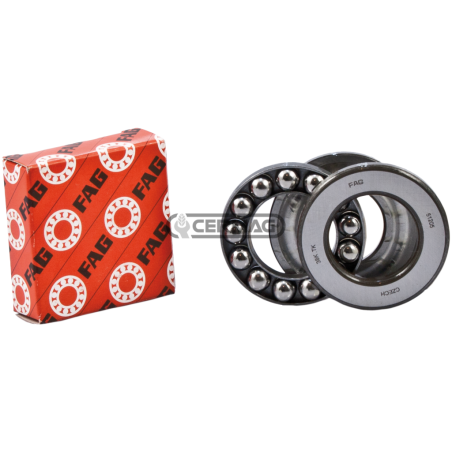 Rodamiento axial de bolas - FAG Dimensiones 12x26x9 mm COMPATIBLE - 63957 | NewgardenAgri.com