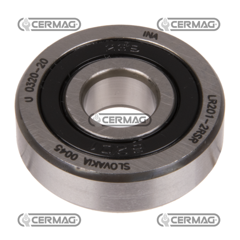 Bearing for round baler Reference 361201R Dimensions 35x12x10 mm COMPATIBLE - 65248