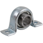 Support de roulement droit en tôle Série SBPP Diamètre 15 mm COMPATIBLE - 64659 Support de roulement droit en tôle Série SBPP Diamètre 15 mm COMPATIBLE - 64659