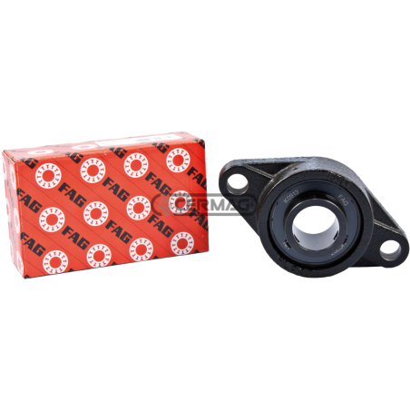Supporto cuscinetto autoallineante con flangia Serie UCFL Diametro 50 mm COMPATIBILE - 63998 | NewgardenAgri.com