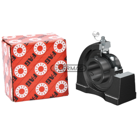 Self-aligning bearing support UCPA Series Diameter 40 mm COMPATIBLE - 64014 | NewgardenAgri.com