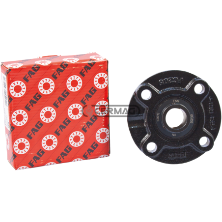 Supporto cuscinetto autoallineante con flangia tonda Serie UCFC Diametro 45 mm COMPATIBILE - 63988 | NewgardenAgri.com