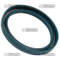 Oil seal ring Dimensions 60x75x8 mm Type BAB3SL0.5 COMPATIBLE - 65168