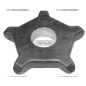 PIGNONE DI TRAINO IN ACCIAIO PASSO 80 - 5 DENTI COMPATIBILE - 62918