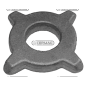 PIGNONE DI TRAINO IN ACCIAIO PASSO 100 - 4 DENTI COMPATIBILE - 62920