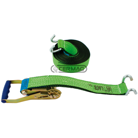 Sangle d'arrimage avec crochet 2 doigts et tendeur COMPATIBLE - 61870 | NewgardenAgri.com
