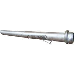 TUYAU D'ASPIRATION GALVANISÉ COMPATIBLE - 60350 | NewgardenAgri.com