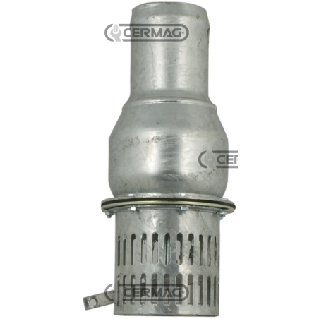 CLAPET DE PIED POUR TUYAU GALVANISÉ COMPATIBLE - 60661 | NewgardenAgri.com