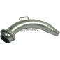 GALVANIZED BEND WITH MALE BALL JOINT AND COMPATIBLE CONE - 60395