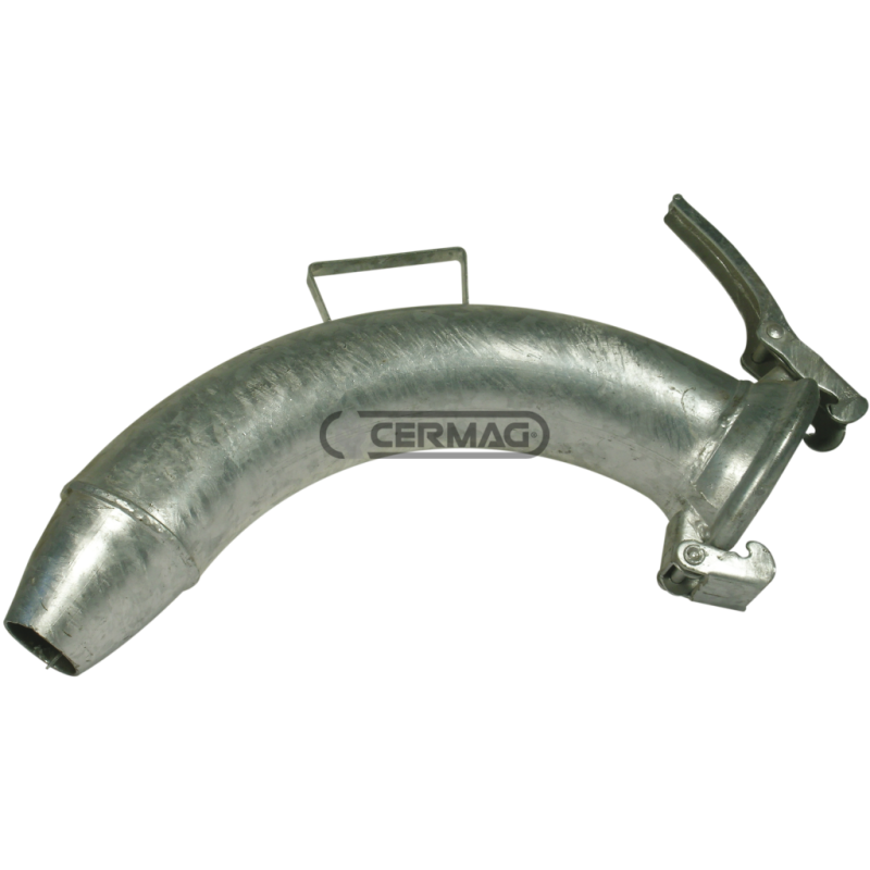 90° GALVANIZED FEMALE BEND WITH COMPATIBLE CONE - 61991