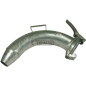 CURVA A 90° ZINCATA FEMMINA CON CONO COMPATIBILE - 62675