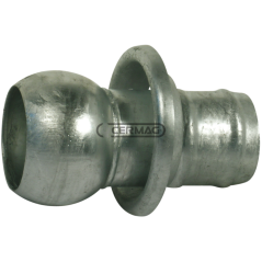 MANCHON DE ROTULE MÂLE POUR TUYAU EN CAOUTCHOUC COMPATIBLE - 60669 | NewgardenAgri.com