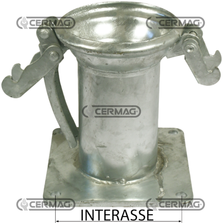 CONTRE-BILLE AVEC BRIDE GALVANISÉE COMPATIBLE - 62891 | NewgardenAgri.com