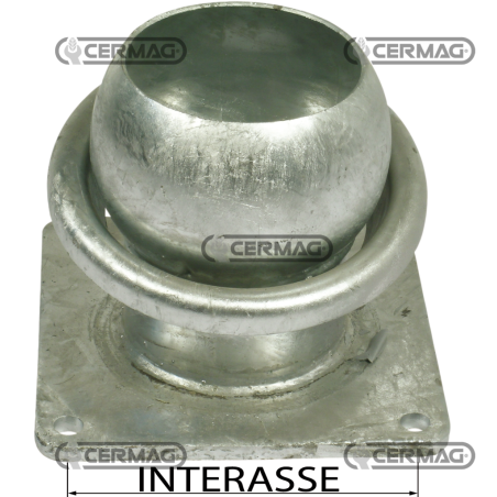 BALL WITH COMPATIBLE GALVANIZED FLANGE - 62005 | NewgardenAgri.com