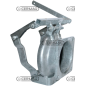 Flanged female quick coupling with galvanized lever COMPATIBLE - 63628