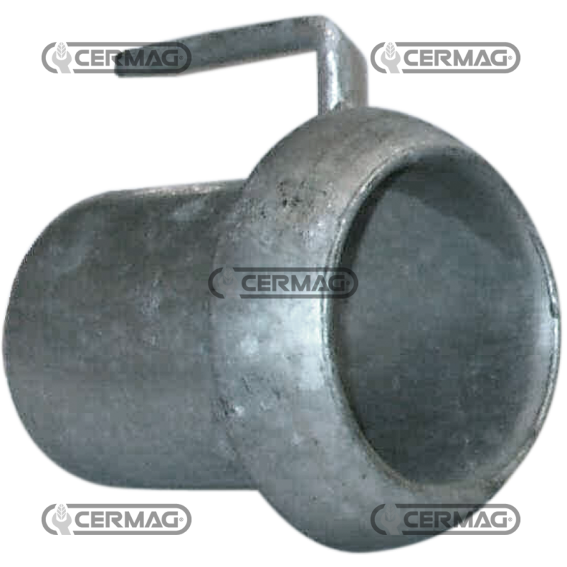 SEMIGIUNTO SFERICO CON PORTAGOMME E MANIGLIA COMPATIBILE - 63629