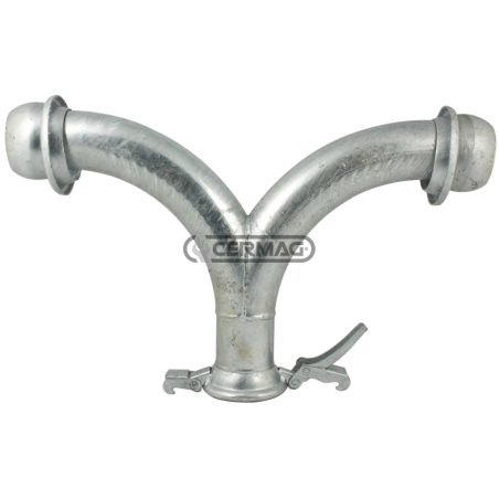 COMPATIBLE GALVANIZED «T» BIFRCATION - 63601 | NewgardenAgri.com