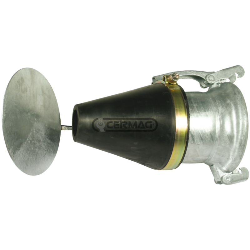 DIFUSOR VENTILADOR CON MEDIA JUNTA HEMBRA Y CONO DE GOMA COMPATIBLE - 62012