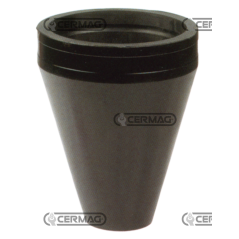 Cône d'échappement en caoutchouc Diamètre 6" COMPATIBLE - 61091 | NewgardenAgri.com