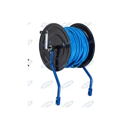Hose reel for wheelbarrow 90Lt with 50mt of 8x13mm spray hose 79193 | NewgardenAgri.com
