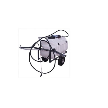 Sprühfass mit 12V 56Lt Pumpe für Rasentraktorausrüstung 320615 | NewgardenAgri.com