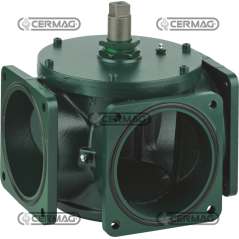 3-way flanged tap Ø 4" Inch COMPATIBLE - 61139 | NewgardenAgri.com