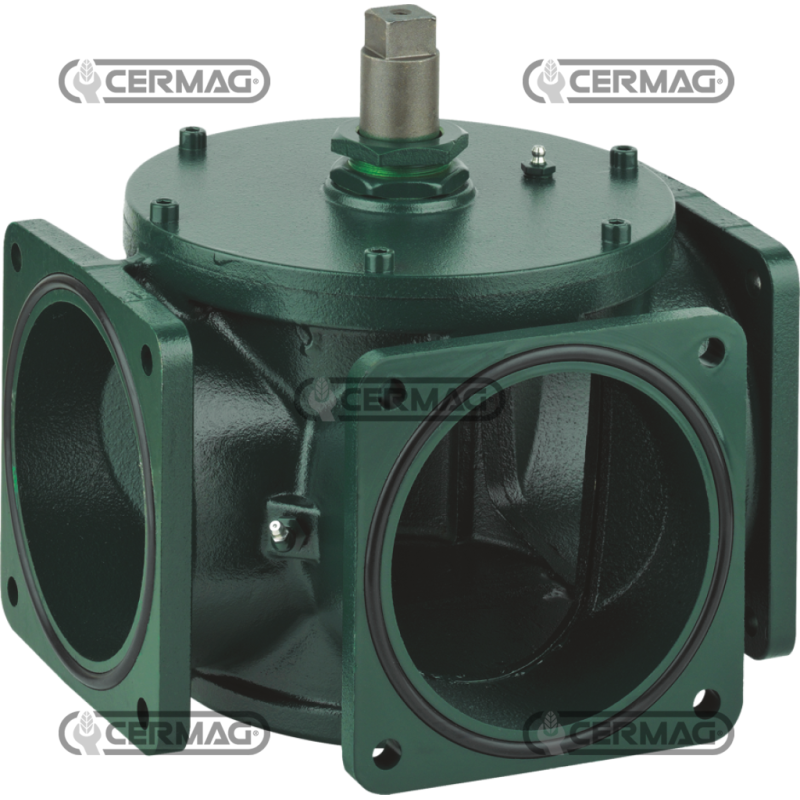 3-way flanged tap Ø 5" Inch COMPATIBLE - 61140