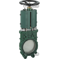 Válvula de compuerta de láminas sin drenaje - versión volante DN 8" Pulgada COMPATIBLE - 63564 | NewgardenAgri.com